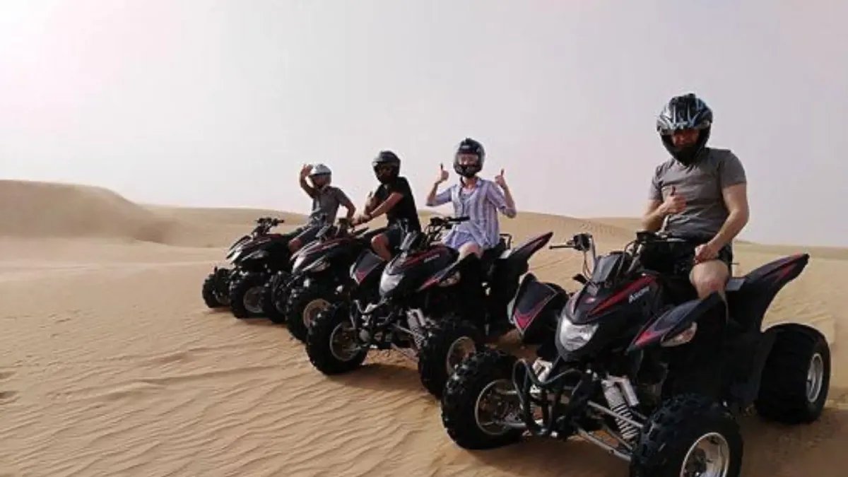 Morning Desert Safari Dubai with Quad Bike – 4 Hours