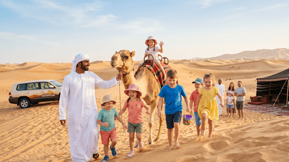 Kids Friendly Morning Desert Safari