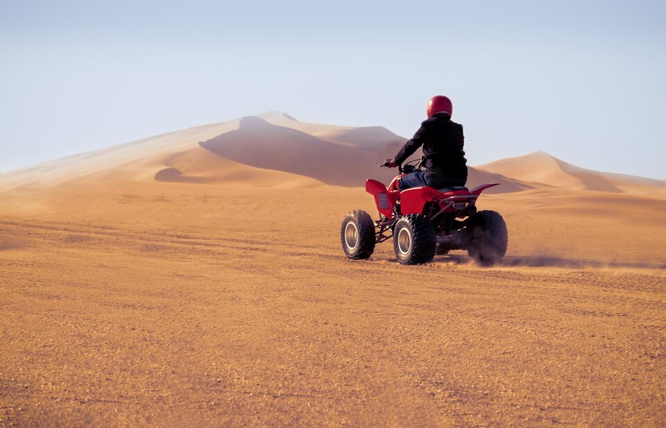 Quad bike desert safari Dubai
